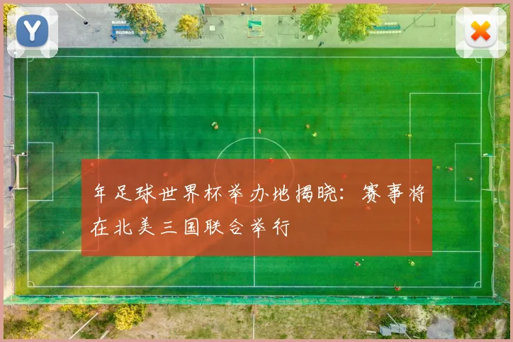 年足球世界杯举办地揭晓：赛事将在北美三国联合举行